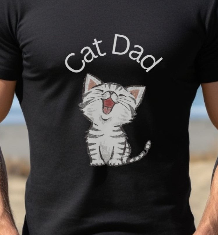 Cat Dad T-Shirt - Albro Designs #