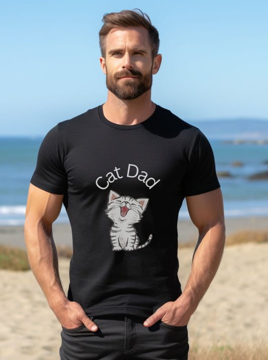 Cat Dad T-Shirt - Albro Designs #