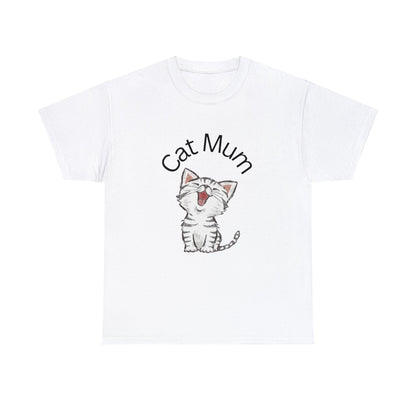 Cat Mum Graphic T-Shirt - Albro Designs  # 