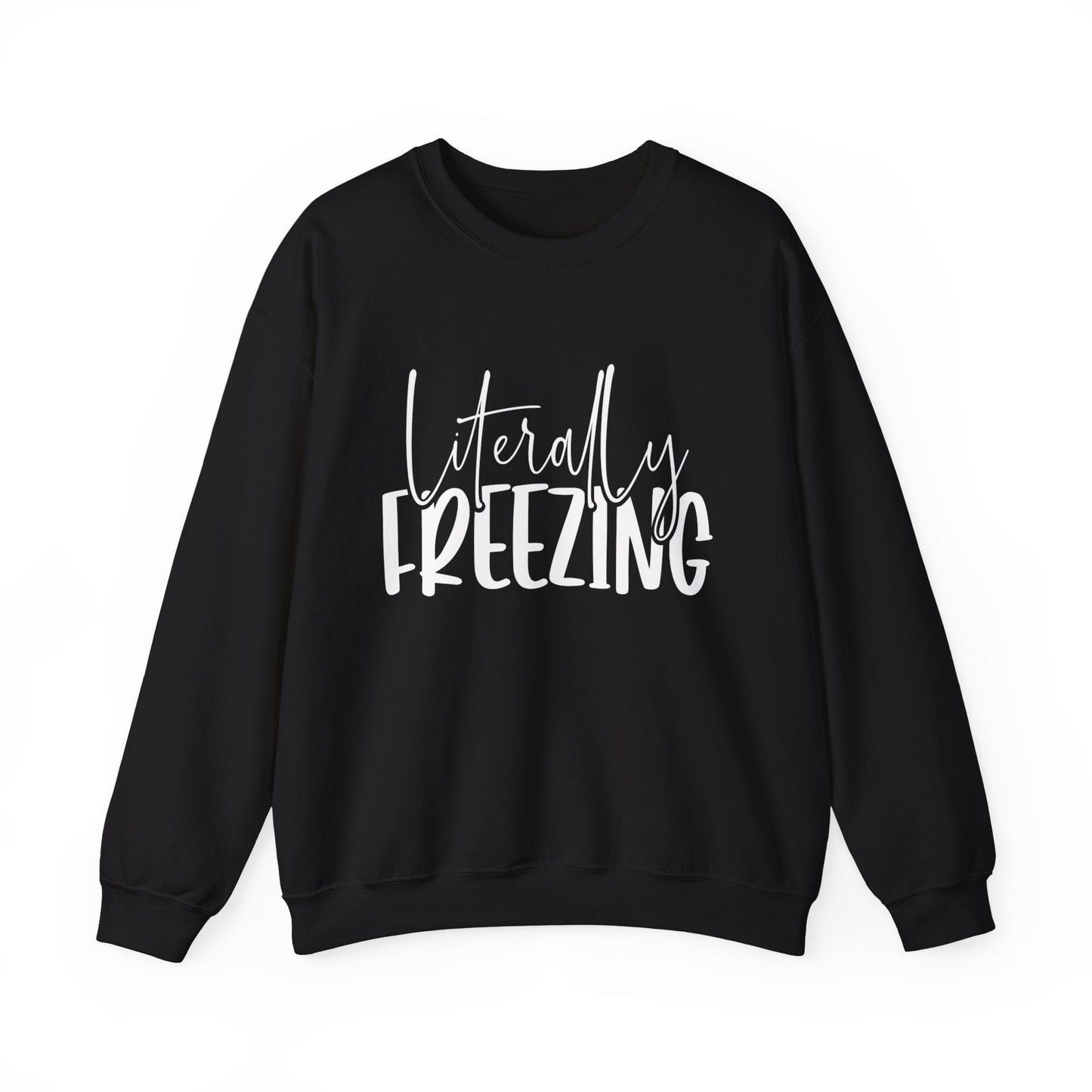 Literally Freezing - Sweatshirt - Albro Designs  # 