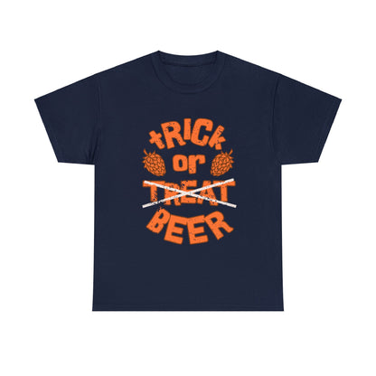 Trick or Beer - Halloween T-Shirt - Albro Designs  # 