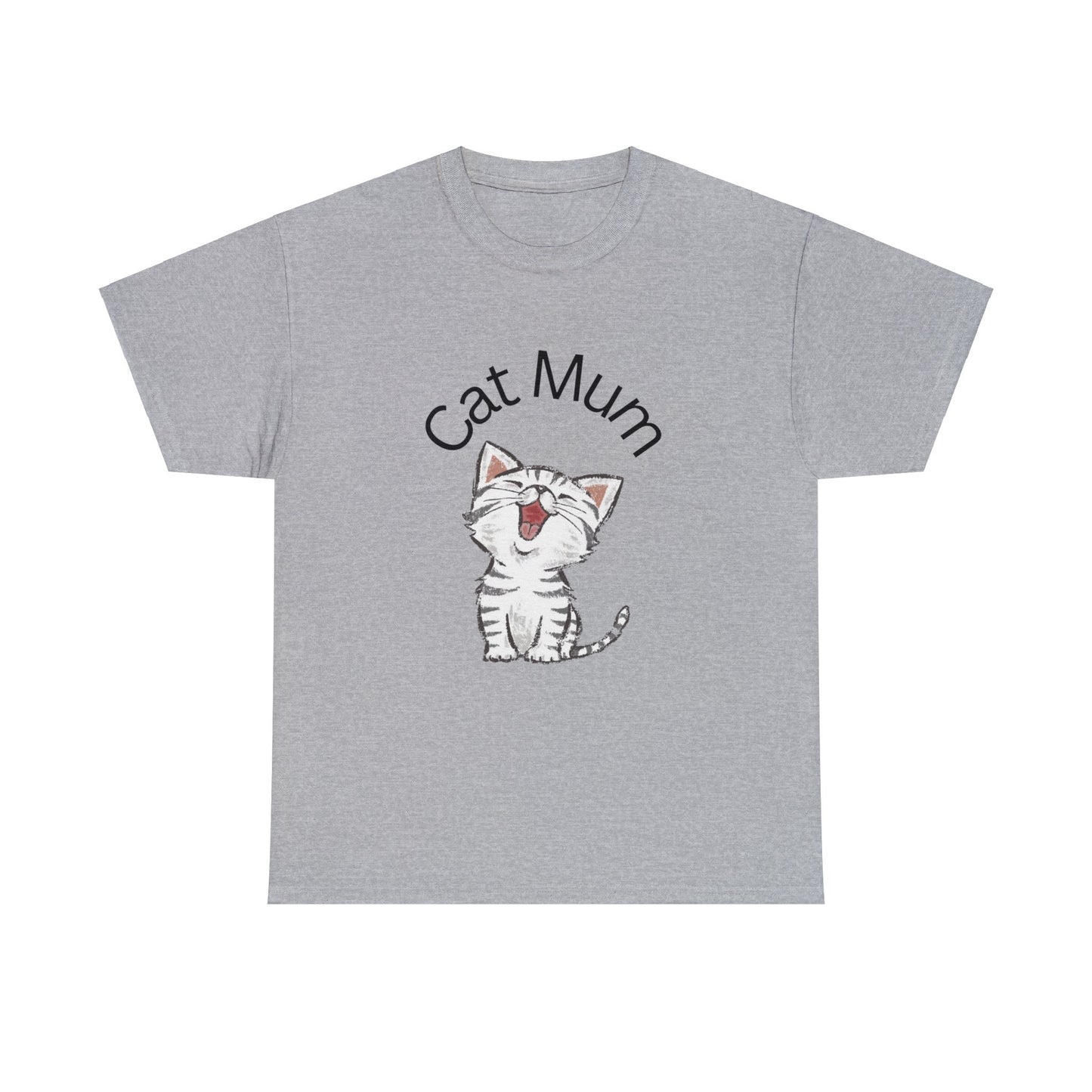 Cat Mum Graphic T-Shirt - Albro Designs  # 