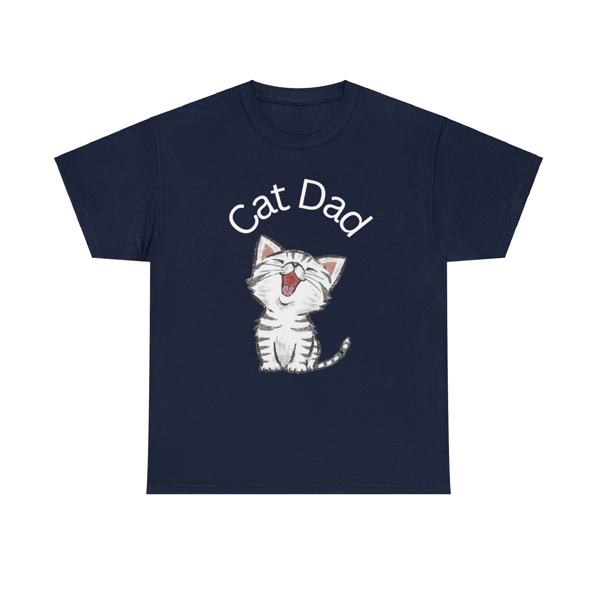 Cat Dad T-Shirt - Albro Designs  # 