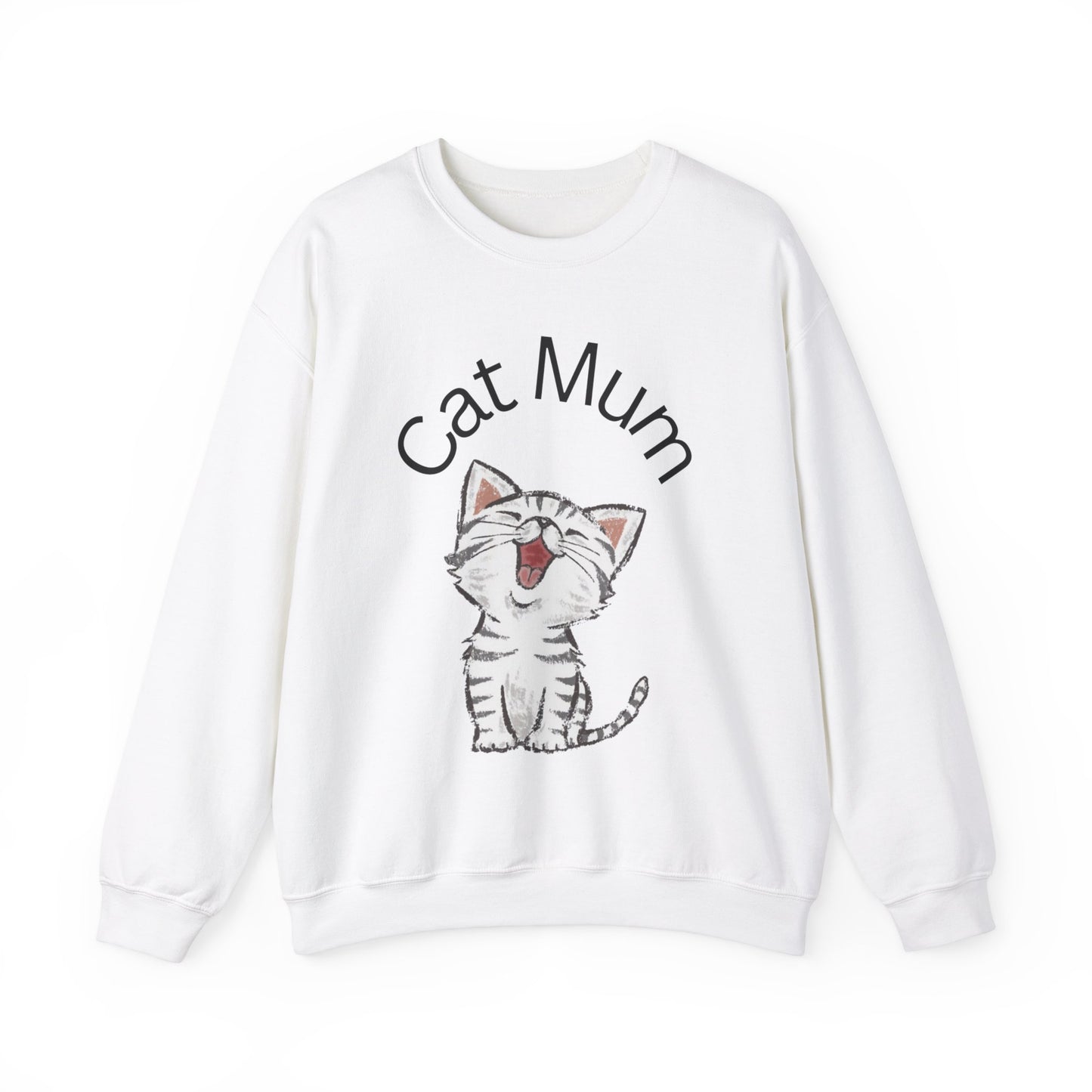 Cat Mum - Sweatshirt - Albro Designs  # 