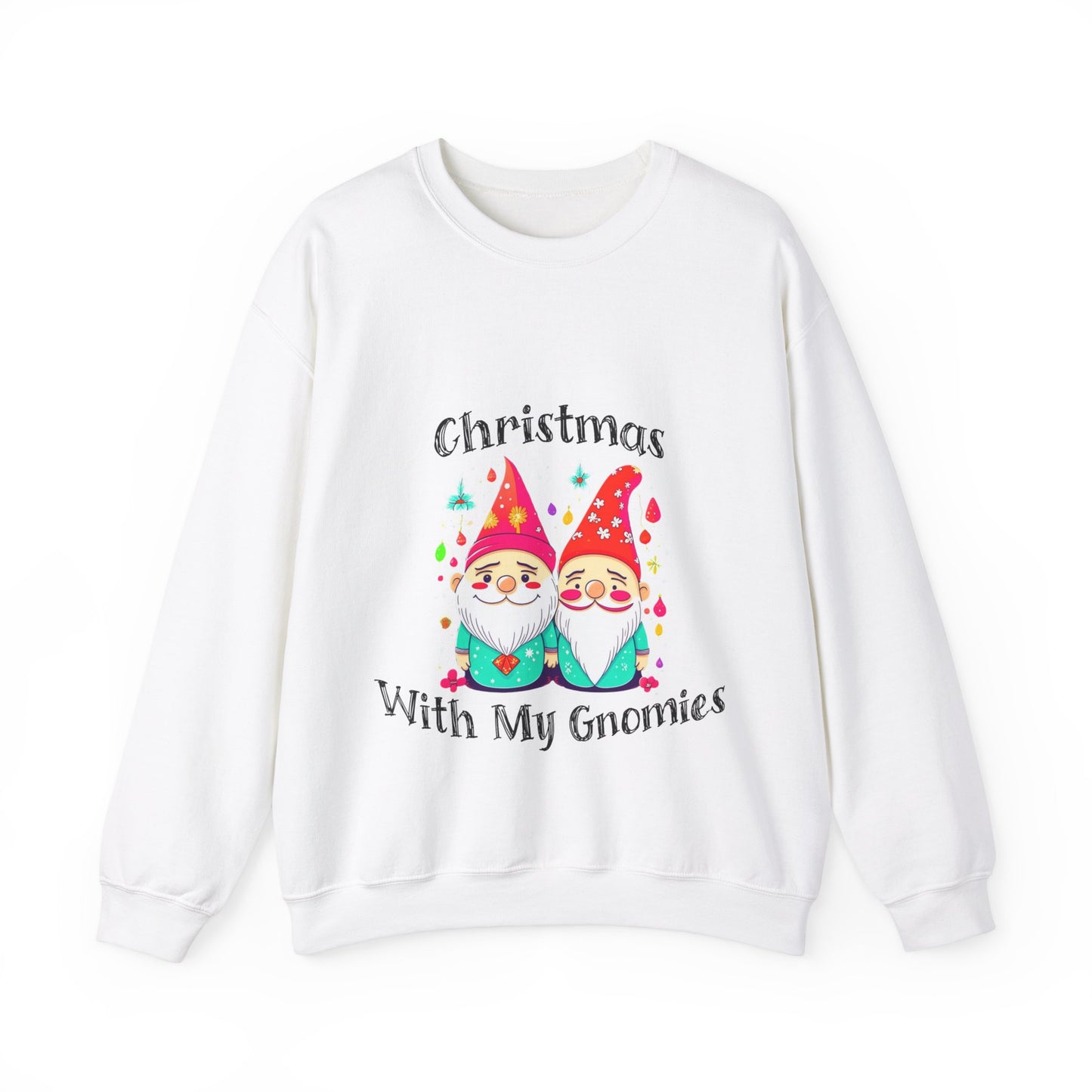 Christmas With My Gnomies - Sweatshirt - Albro Designs  # 