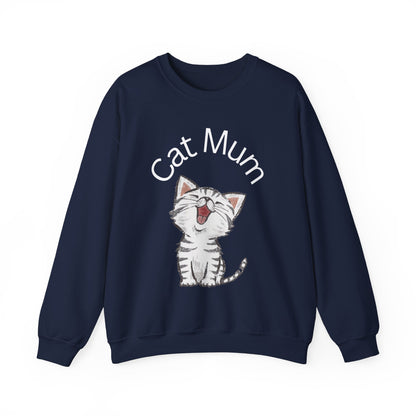 Cat Mum - Sweatshirt - Albro Designs  # 