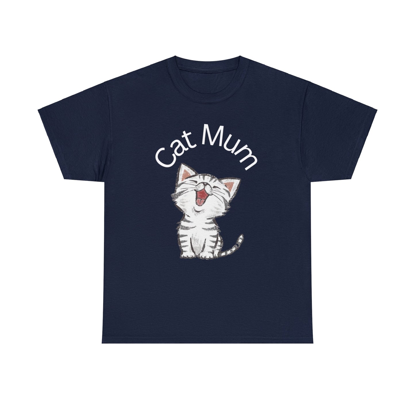 Cat Mum Graphic T-Shirt - Albro Designs  # 