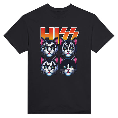 Hiss Glam Rock Cat - T-Shirt - Albro Designs  # 