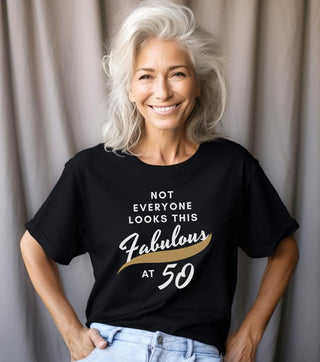 Fabulous at 50 Birthday T-shirt - Albro Designs  #