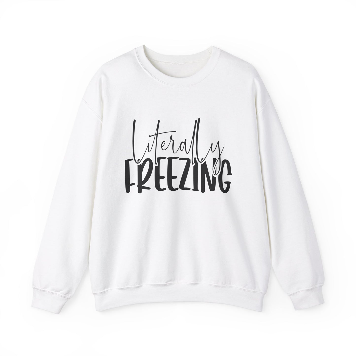 Literally Freezing - Sweatshirt - Albro Designs  # 