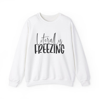 Literally Freezing - Sweatshirt - Albro Designs  # 