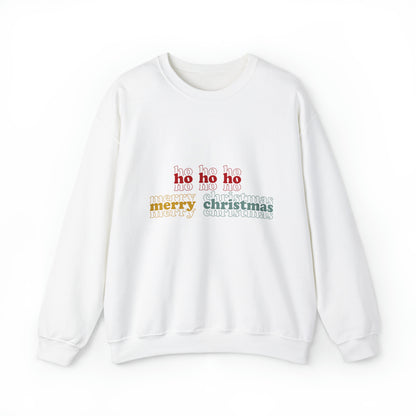 Ho Ho Ho Merry Christmas - Sweatshirt - Albro Designs  # 