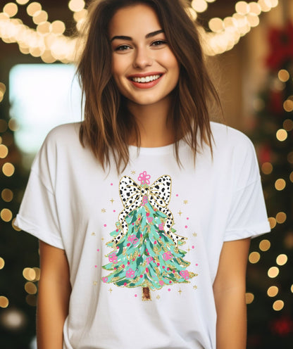 Stars Christmas Tree - T-Shirt