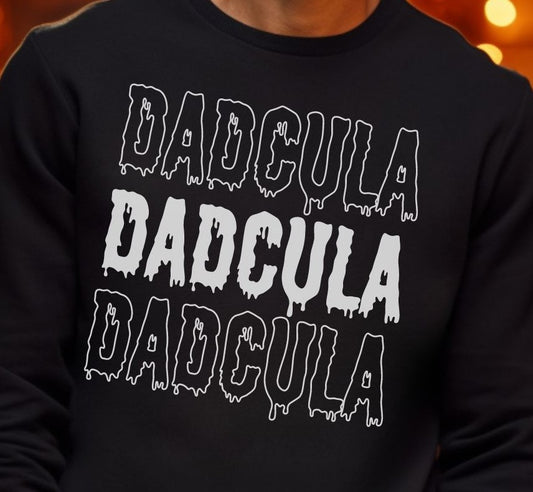 Halloween Dadcula - Sweatshirt - Albro Designs  # 