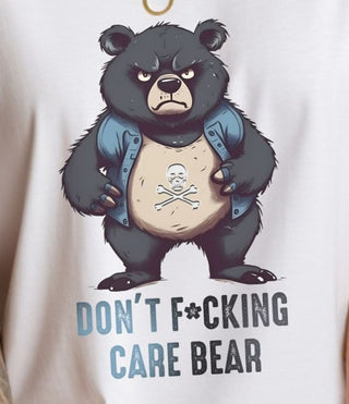 Don't Care Bear -  T-Shirt - Albro Designs  #