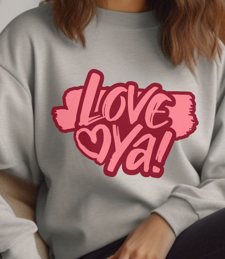 Love Ya - Sweatshirt - Albro Designs  # 