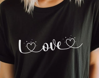 Handwritten Style Love - T-Shirt - Albro Designs  #