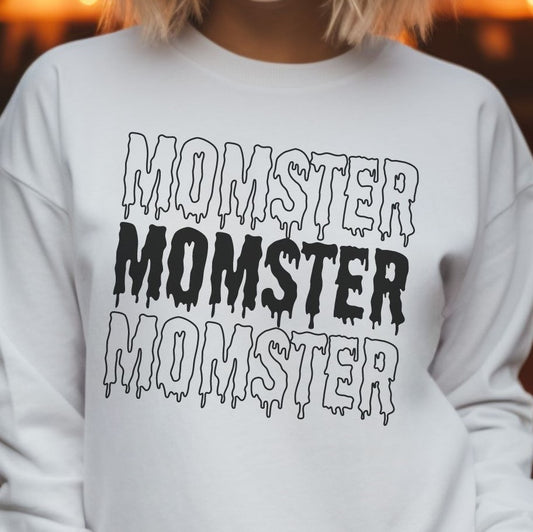 Halloween Momster - Sweatshirt - Albro Designs  # 