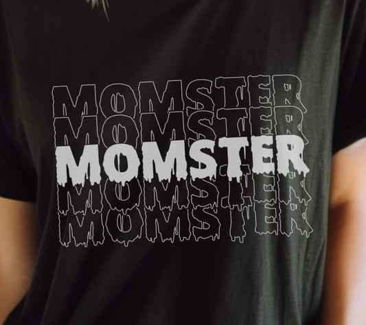 Spooky 'Momster' Halloween T-Shirt - Albro Designs  # 