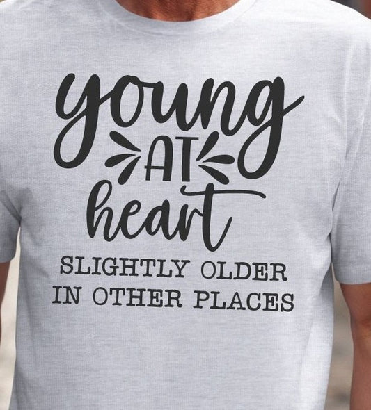 Young At Heart - T-Shirt - Albro Designs  # 