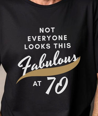 Fabulous at 70 Birthday T-shirt - Albro Designs  #