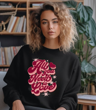 All You Need Is Love - Sweatshirt - Albro Designs  #