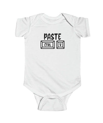 Matching Copy & Paste (Ctrl C Ctrl V) Adult & Baby T-Shirt & Vest - Albro Designs  # 