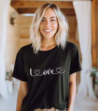 Handwritten Style Love - T-Shirt - Albro Designs  #