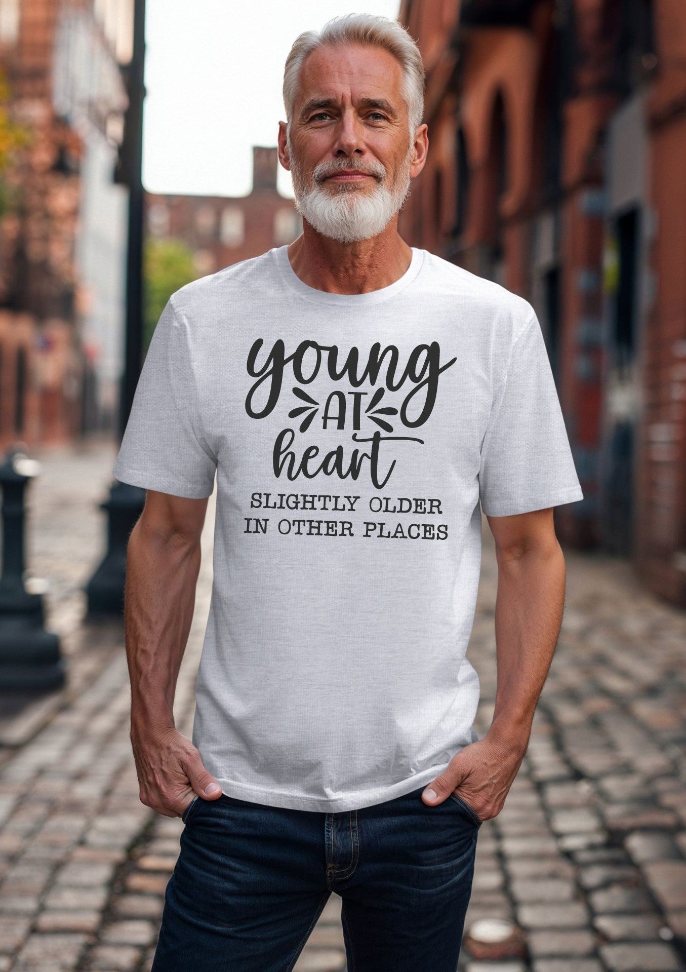 Young At Heart - T-Shirt - Albro Designs  # 