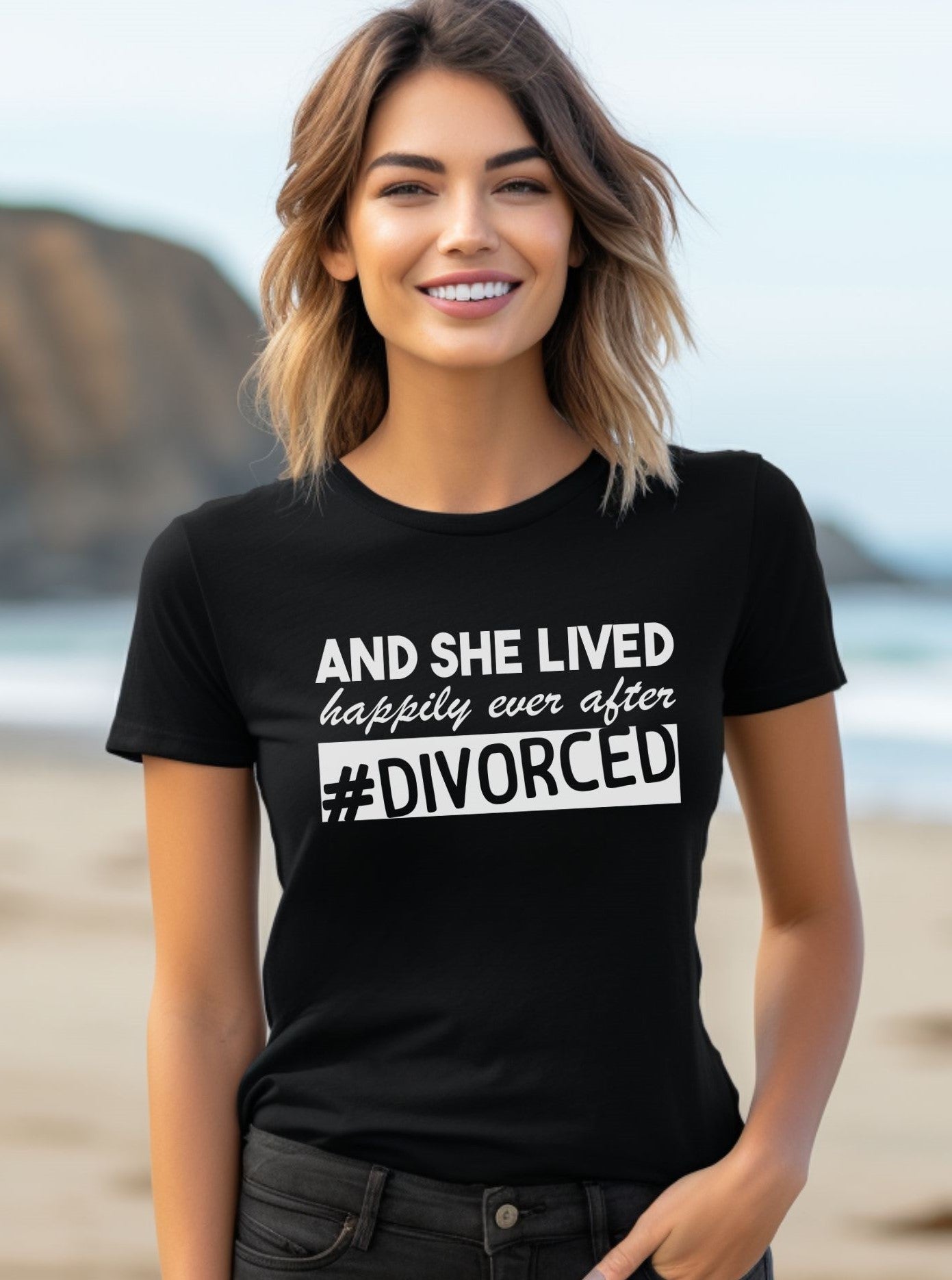 Happily Ever After #Divorced - T-Shirt - Albro Designs  # 