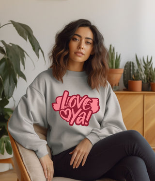 Love Ya - Sweatshirt - Albro Designs  #