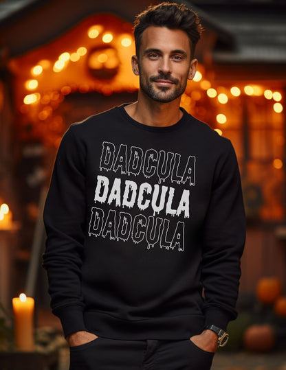 Halloween Dadcula - Sweatshirt - Albro Designs  # 